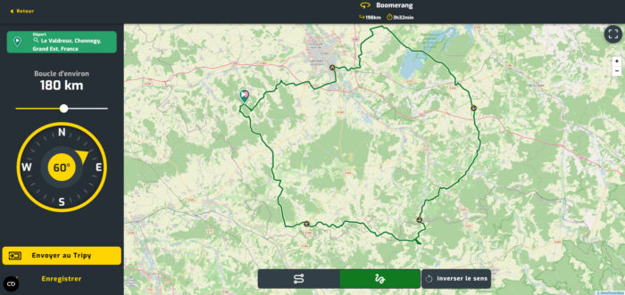 Tripymap Boomerang-
