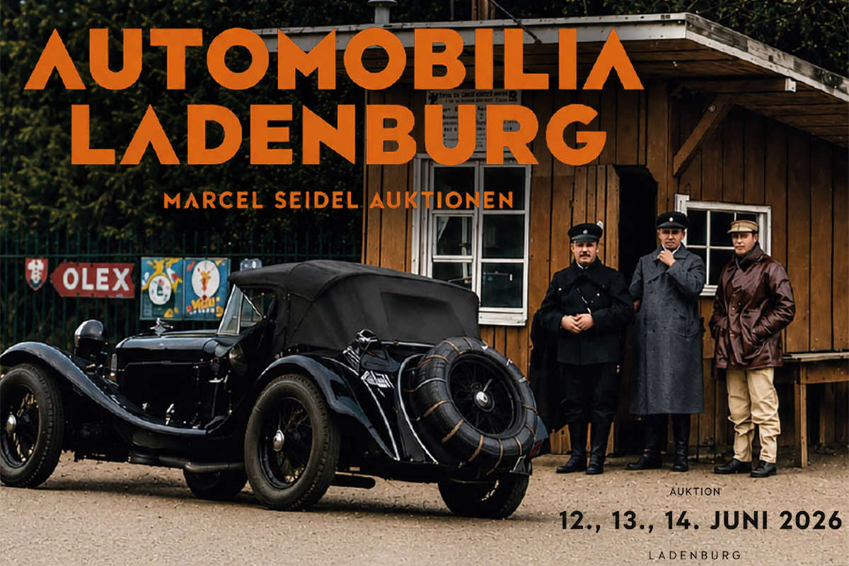 Mercedes, NART, vélos et trophées arrivent sous le marteau d&rsquo;Automobilia Ladenburg