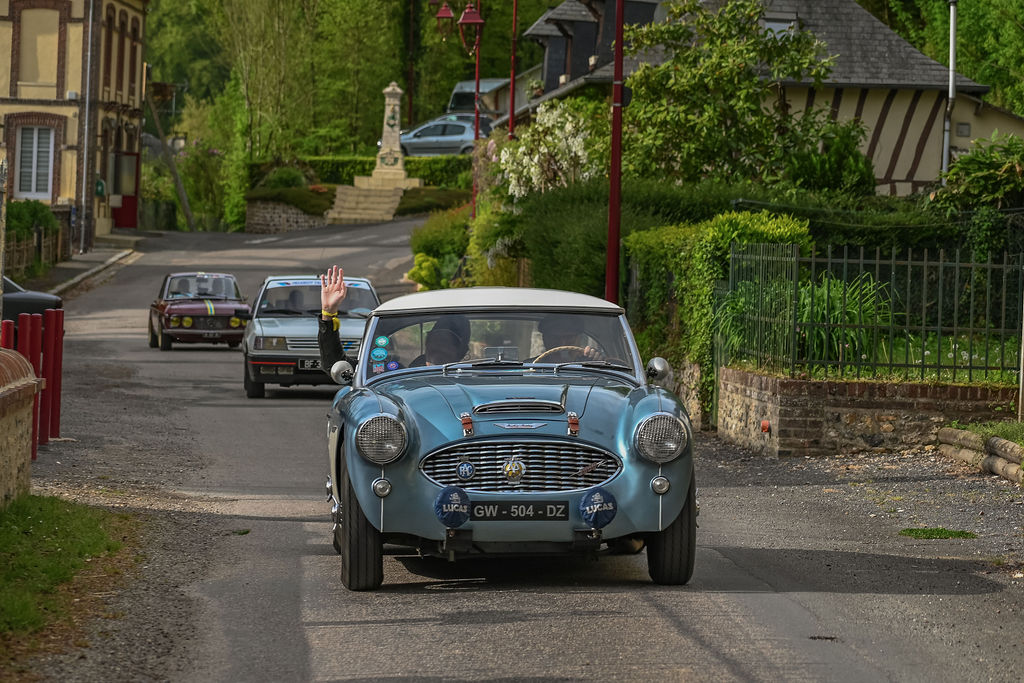 Rallye Deauville Classic des sourires derrière le volant