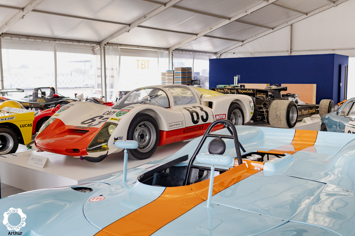Les résultats des ventes Artcurial de Le Mans Classic Legend