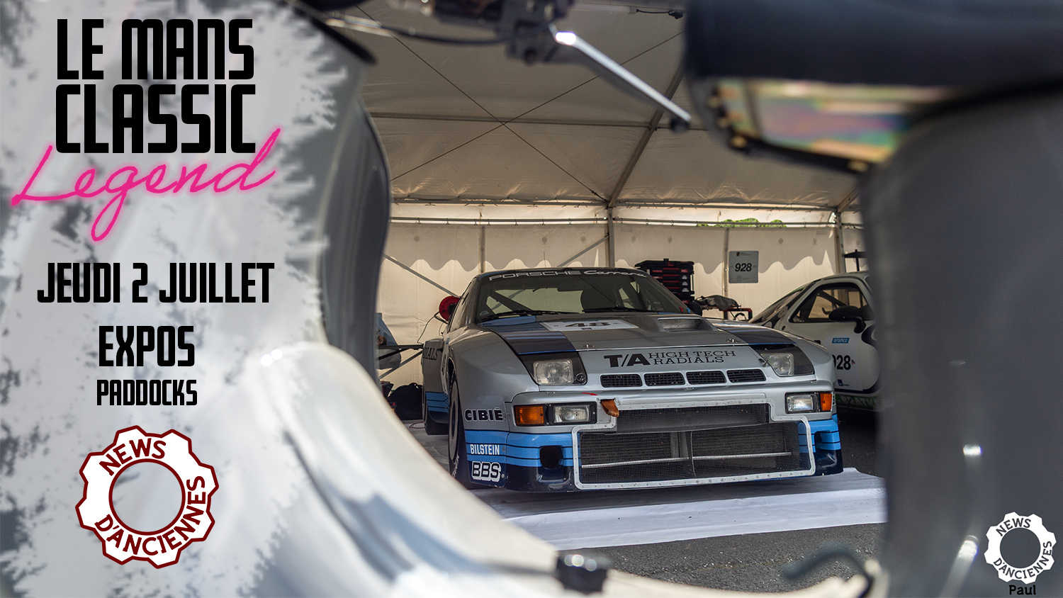 Le Mans Classic Legend : un Jeudi pour se préparer