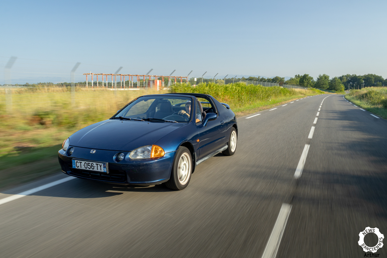 Essai d&rsquo;une Honda CRX Del Sol, changement de philosophie
