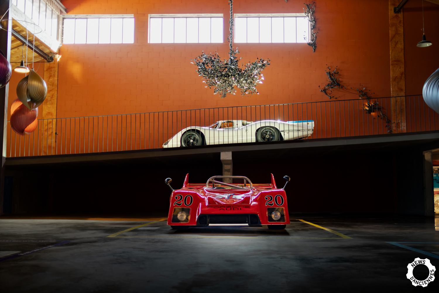Ecrin de lustres pour les Porsche 917