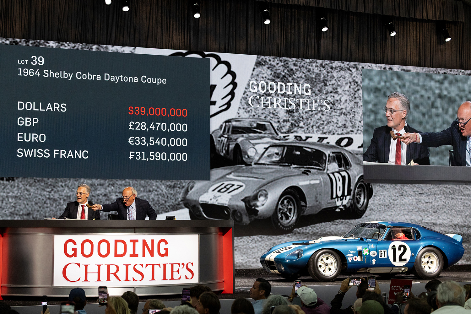 Une énorme vente pour Gooding Christie&rsquo;s à Pebble Beach