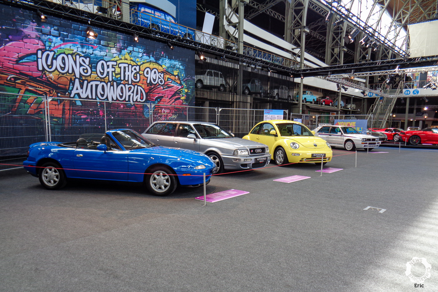 Icons of the 90s, retour 30 ans en arrière à Autoworld