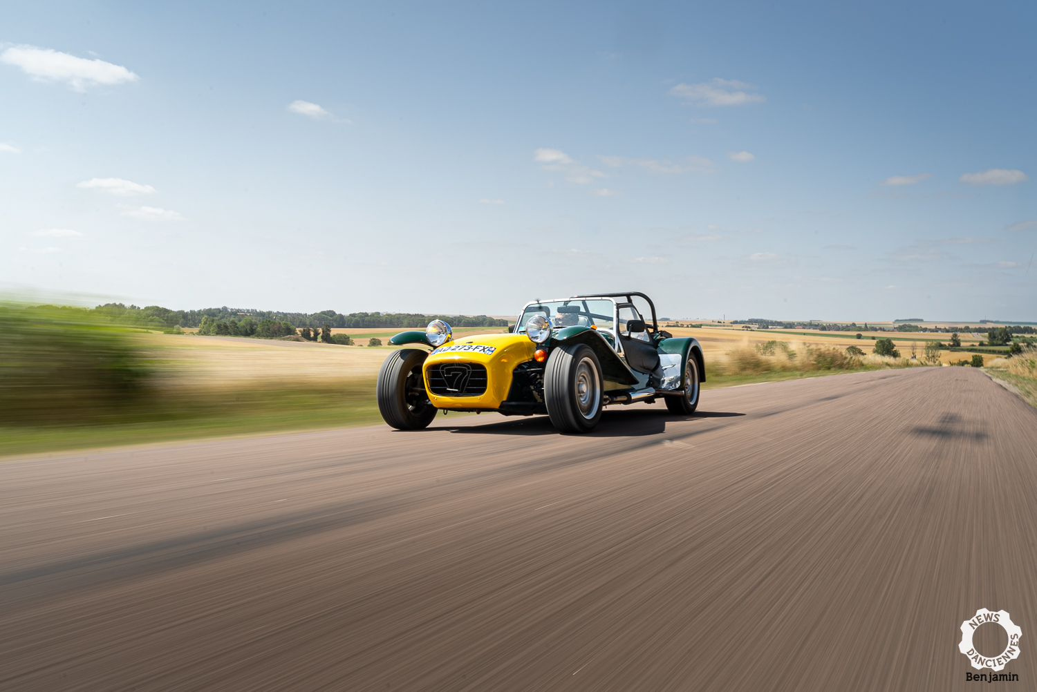 Essai d&rsquo;une Caterham Super Seven, redécouverte des sensations de conduite
