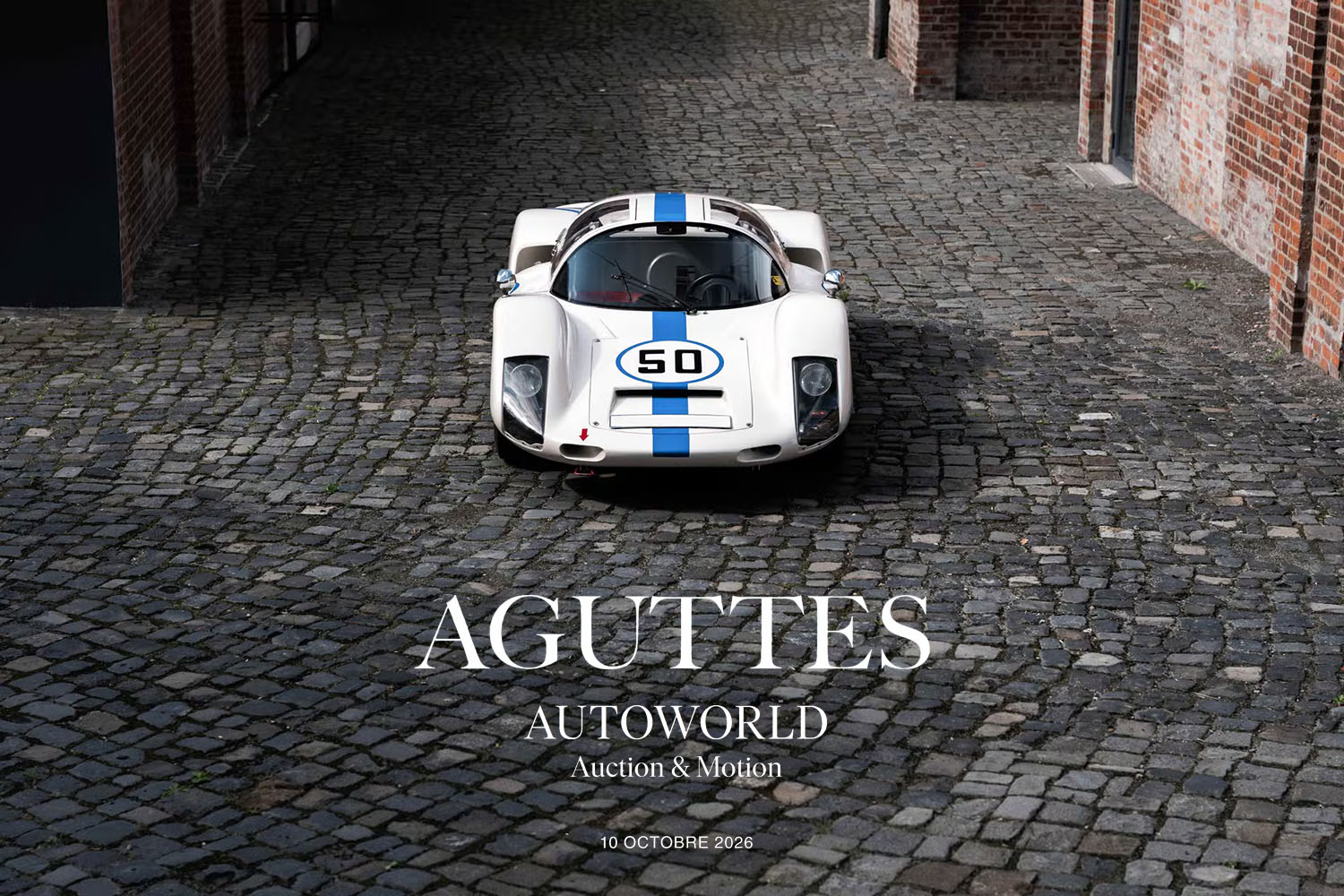 Superbe catalogue pour la Vente Aguttes à Autoworld 2026