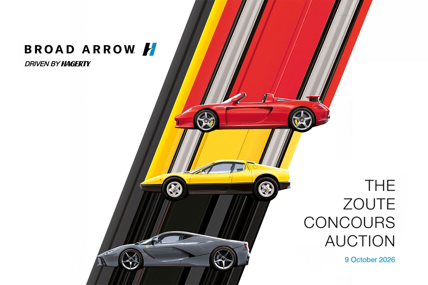 Sportives de toutes époques au catalogue de Broad Arrow au Zoute Grand Prix