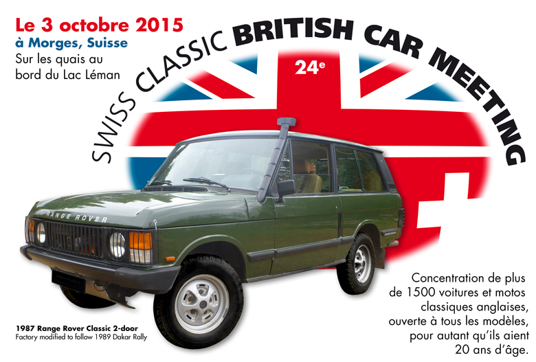 Swiss Classic British Car Meeting 2015