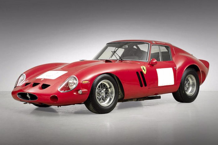 Voitures anciennes les plus chères Ferrari 250 GTO- Bianco Speciale